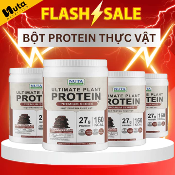 Bột Protein Thực Vật NUTA SUPERFOODS Hỗ Trợ Bổ Sung Protein 800G
