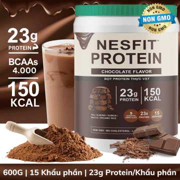 Bột Protein Thực Vật NESFIT PROTEIN 600G - BỘT PROTEIN BỔ SUNG DINH DƯỠNG