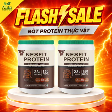 Bột Protein Thực Vật NESFIT PROTEIN - BỘT PROTEIN BỔ SUNG DINH DƯỠNG CAO ĐẠM 600G