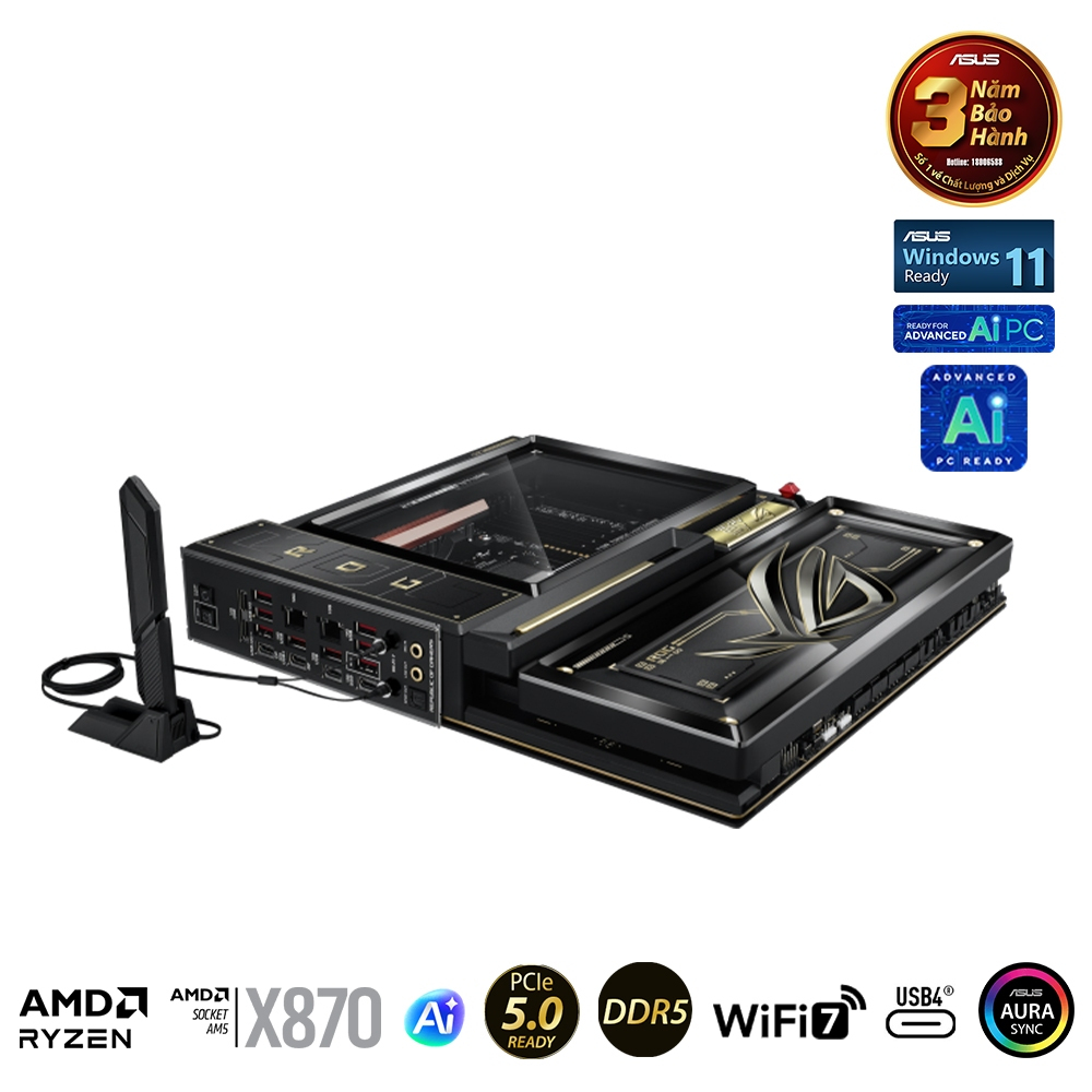 Bo mạch chủ chơi game X870E ASUS ROG CROSSHAIR X870E phiên bản giới hạn EDITION 20 - Hàng Chính Hãng | BigBuy360 - bigbuy360.vn