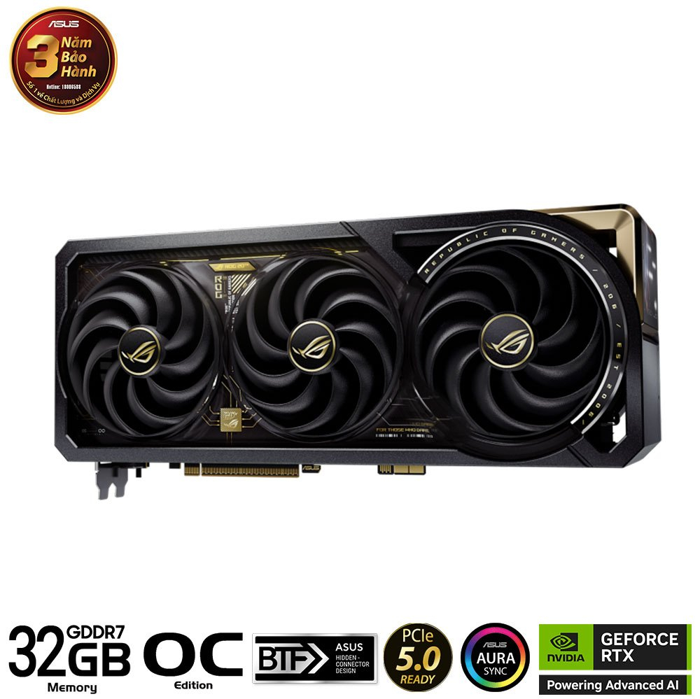 Card màn hình ASUS ROG Astral GeForce RTX 5090 Edition 20 phiên bản độc quyền kỷ niệm 20 năm - Hàng Chính Hãng | BigBuy360 - bigbuy360.vn