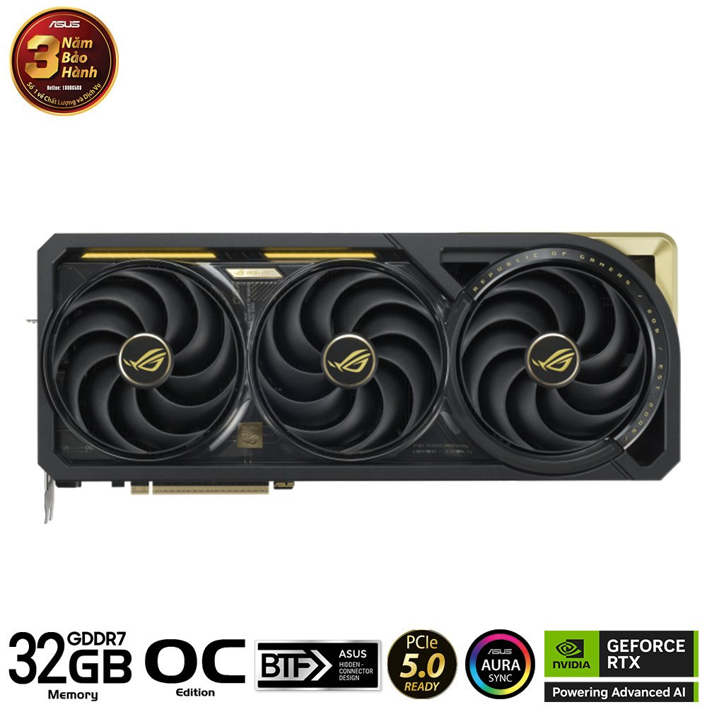 Card màn hình ASUS ROG Astral GeForce RTX 5090 Edition 20 phiên bản độc quyền kỷ niệm 20 năm - Hàng Chính Hãng | BigBuy360 - bigbuy360.vn
