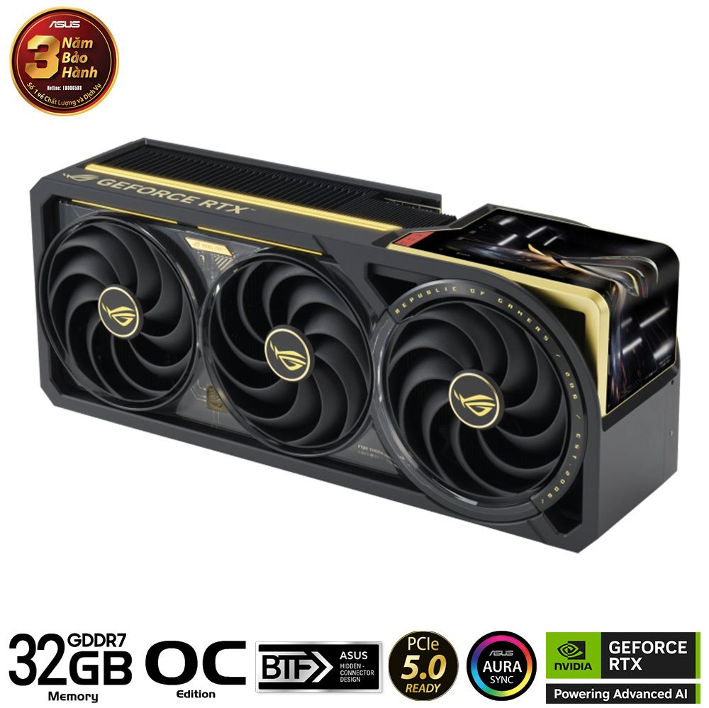 Card màn hình ASUS ROG Astral GeForce RTX 5090 Edition 20 phiên bản độc quyền kỷ niệm 20 năm - Hàng Chính Hãng | BigBuy360 - bigbuy360.vn