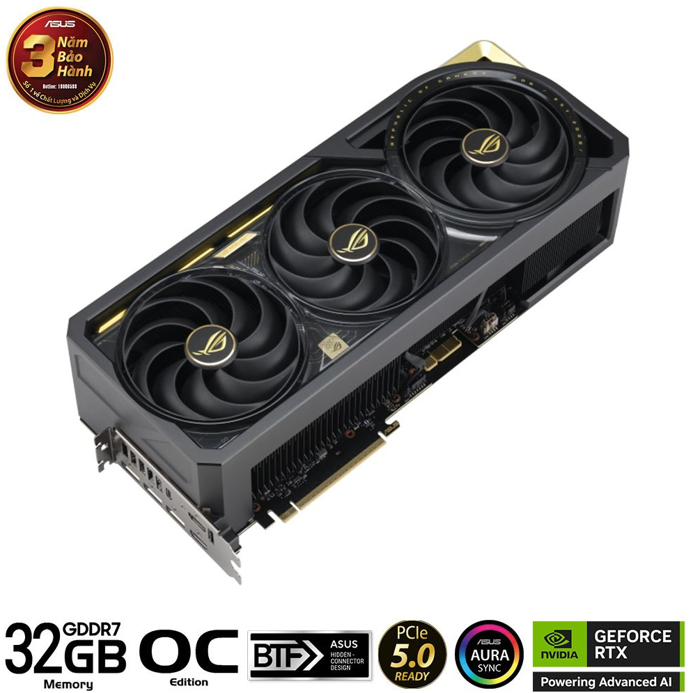 Card màn hình ASUS ROG Astral GeForce RTX 5090 Edition 20 phiên bản độc quyền kỷ niệm 20 năm - Hàng Chính Hãng | BigBuy360 - bigbuy360.vn