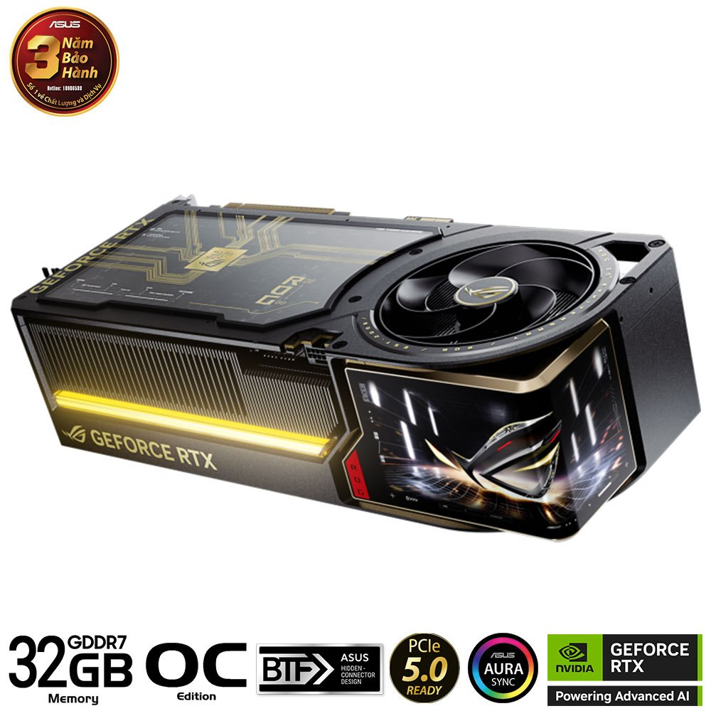 Card màn hình ASUS ROG Astral GeForce RTX 5090 Edition 20 phiên bản độc quyền kỷ niệm 20 năm - Hàng Chính Hãng | BigBuy360 - bigbuy360.vn