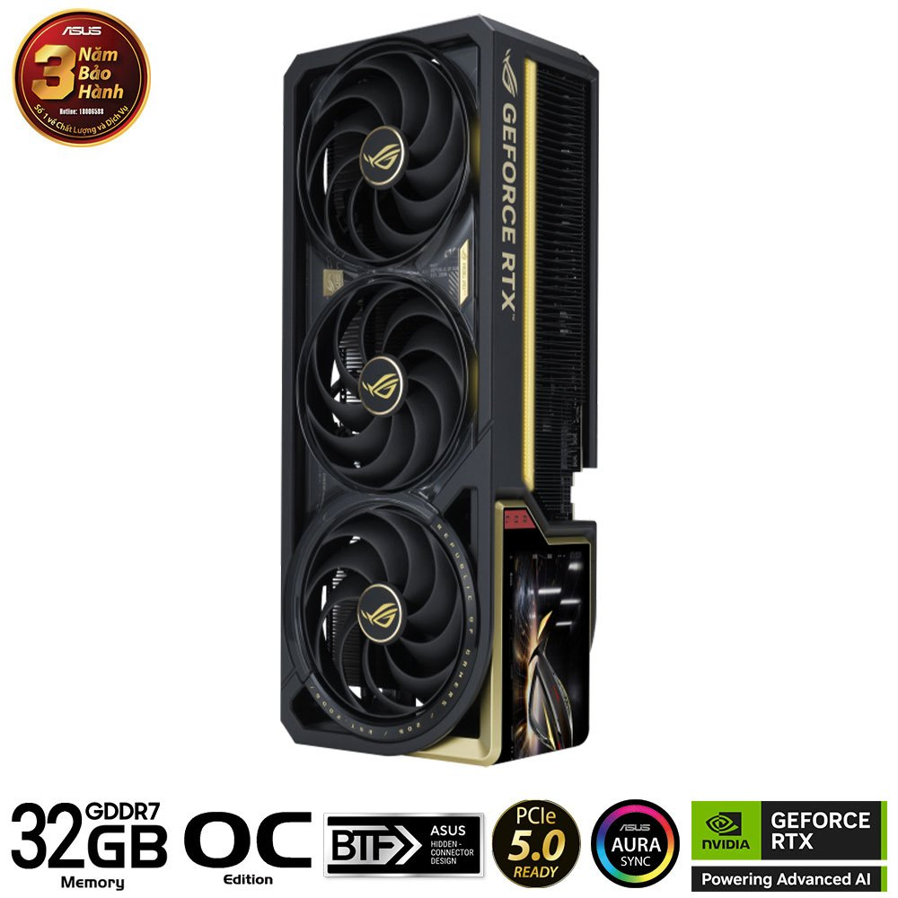 Card màn hình ASUS ROG Astral GeForce RTX 5090 Edition 20 phiên bản độc quyền kỷ niệm 20 năm - Hàng Chính Hãng | BigBuy360 - bigbuy360.vn
