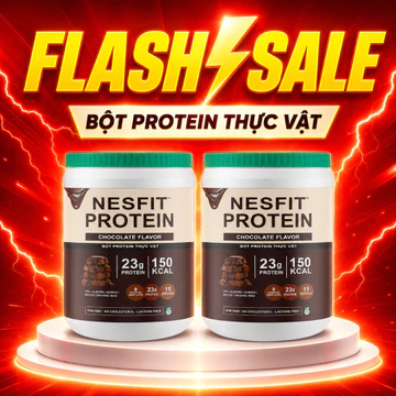 Bột Protein Thực Vật NESFIT PROTEIN 600g Hỗ Trợ Bổ Sung Dinh Dưỡng