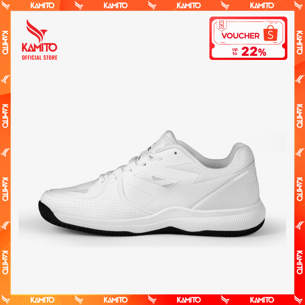 Giày Pickleball Kamito All Court V2, upper thoáng khí, form ôm chân, đế bám sân tốt, kháng mài mòn