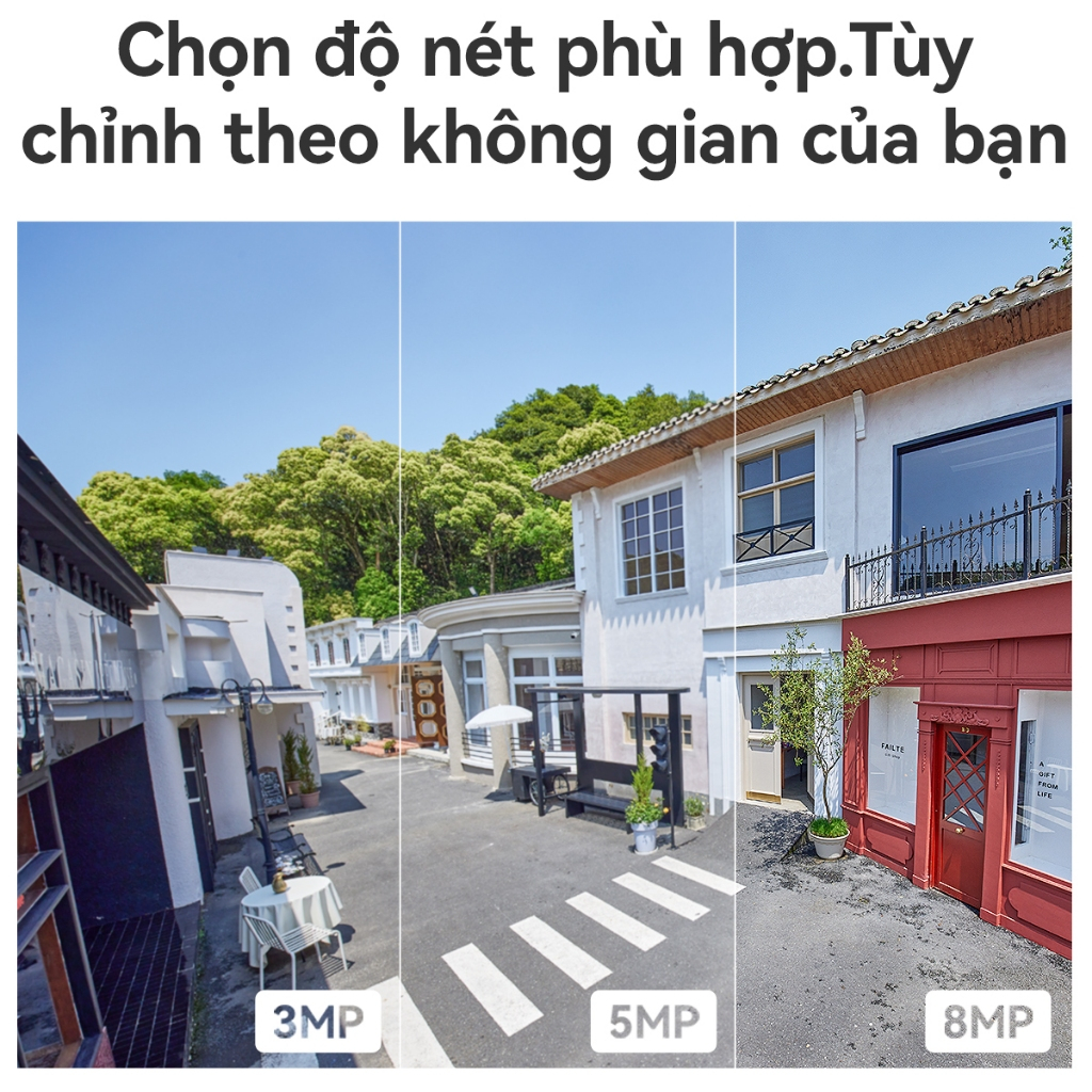 IMOU Camera Wifi Ngoài TrờI Talos 5MP 3K /8MP 4K |Đèn cảnh báo đỏ-xanh | AI SENSE phát hiện người/xe cộ | BigBuy360 - bigbuy360.vn