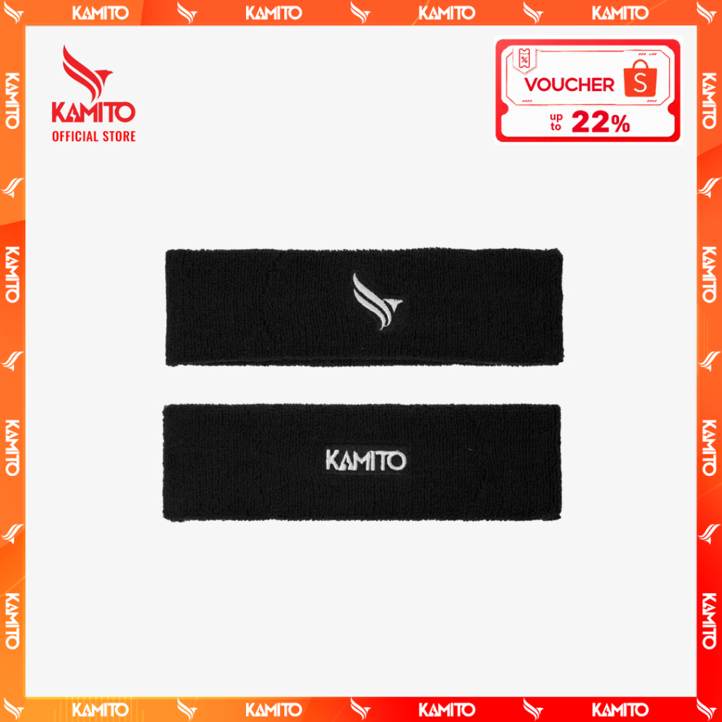 Băng chặn mồ hôi đầu Kamito 5x20cm