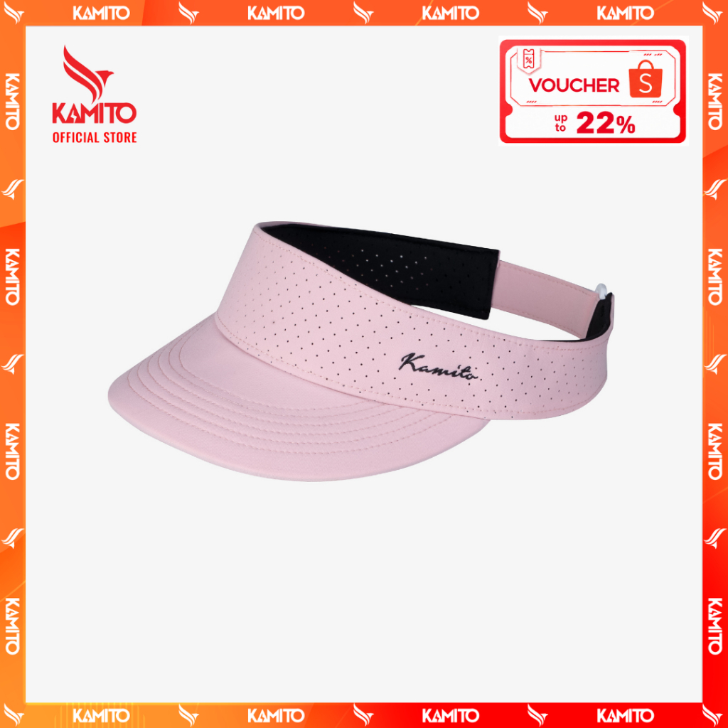 Mũ nửa đầu Kamito, Mũ lưỡi trai nữa đầu thể thao chống nắng, chạy bộ, chơi pickleball, nón nữa đầu
