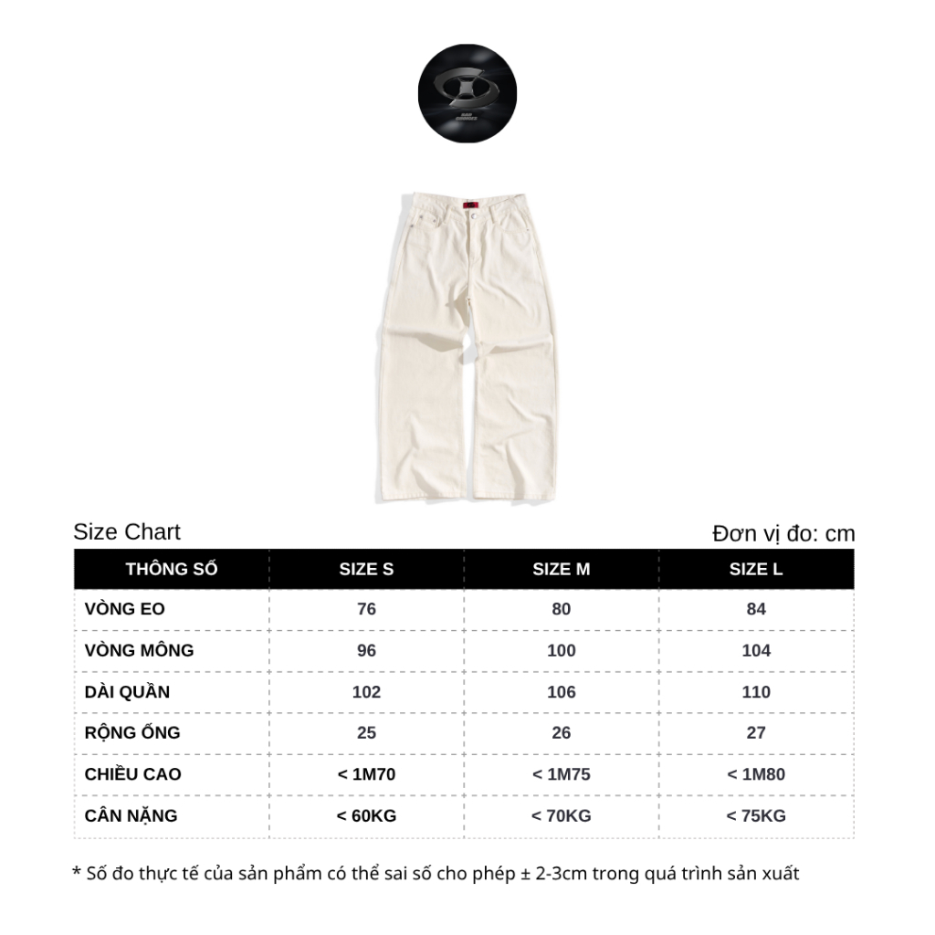 Bad Choices | Quần Kaki Jeans LOOSE PANTS ống suông basic | BigBuy360 - bigbuy360.vn