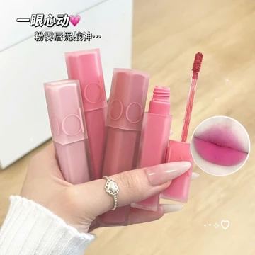 KeKeMood Son Kem Lì Mờ Sương, Son Môi Mịn Nhẹ Như Nhung, Màu Tự Nhiên Tôn Da, Lâu Trôi, Makeup Hàn Quốc. KK- Q02