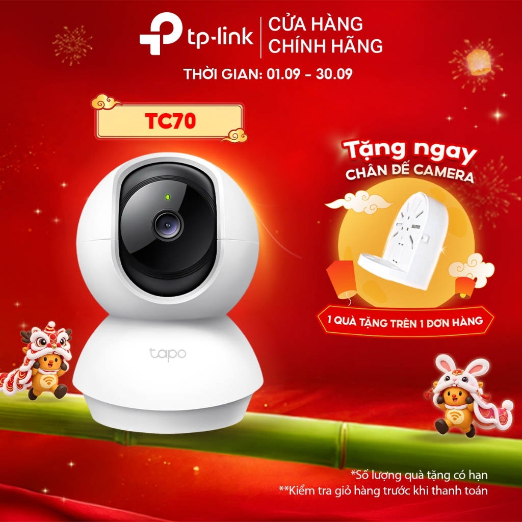 Camera Wifi TP-Link TC70 Full HD 1080P Quay Quét 360º Đàm Thoại Hai Chiều