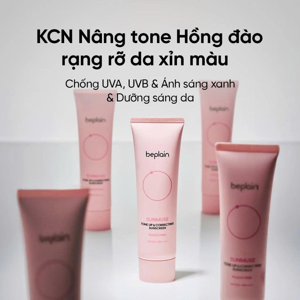 Kem chống nắng Beplain SPF50+ PA++++ nâng tone tự nhiên 50ml | BigBuy360 - bigbuy360.vn