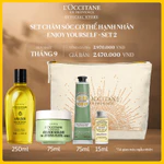 Set Chăm Sóc Cơ Thể Hạnh Nhân L'Occitane Enjoy Love Yourself (Kem tay 30ml giao mùi ngẫu nhiên) — ảnh 2