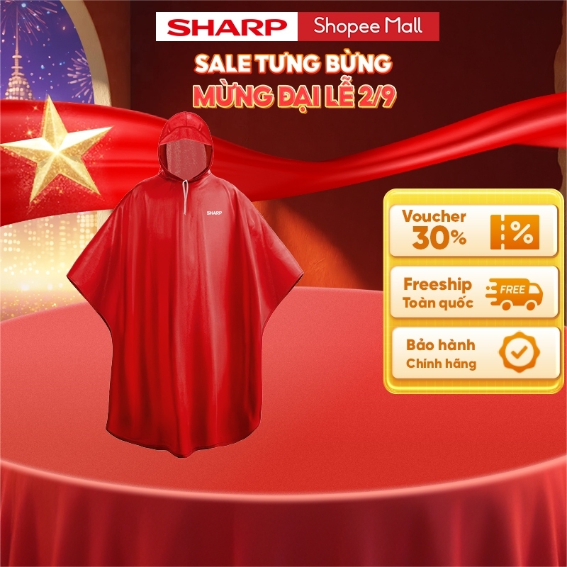 [HA -GIFT QUÀ TẶNG KHÔNG BÁN] ÁO MƯA SHARP | BigBuy360 - bigbuy360.vn