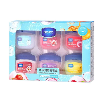 Set 6 Son Môi Dưỡng Ẩm Và Dưỡng Ẩm Mặt nạ Môi Cho Nam Nữ Chăm Sóc Môi Mặt nạ Môi