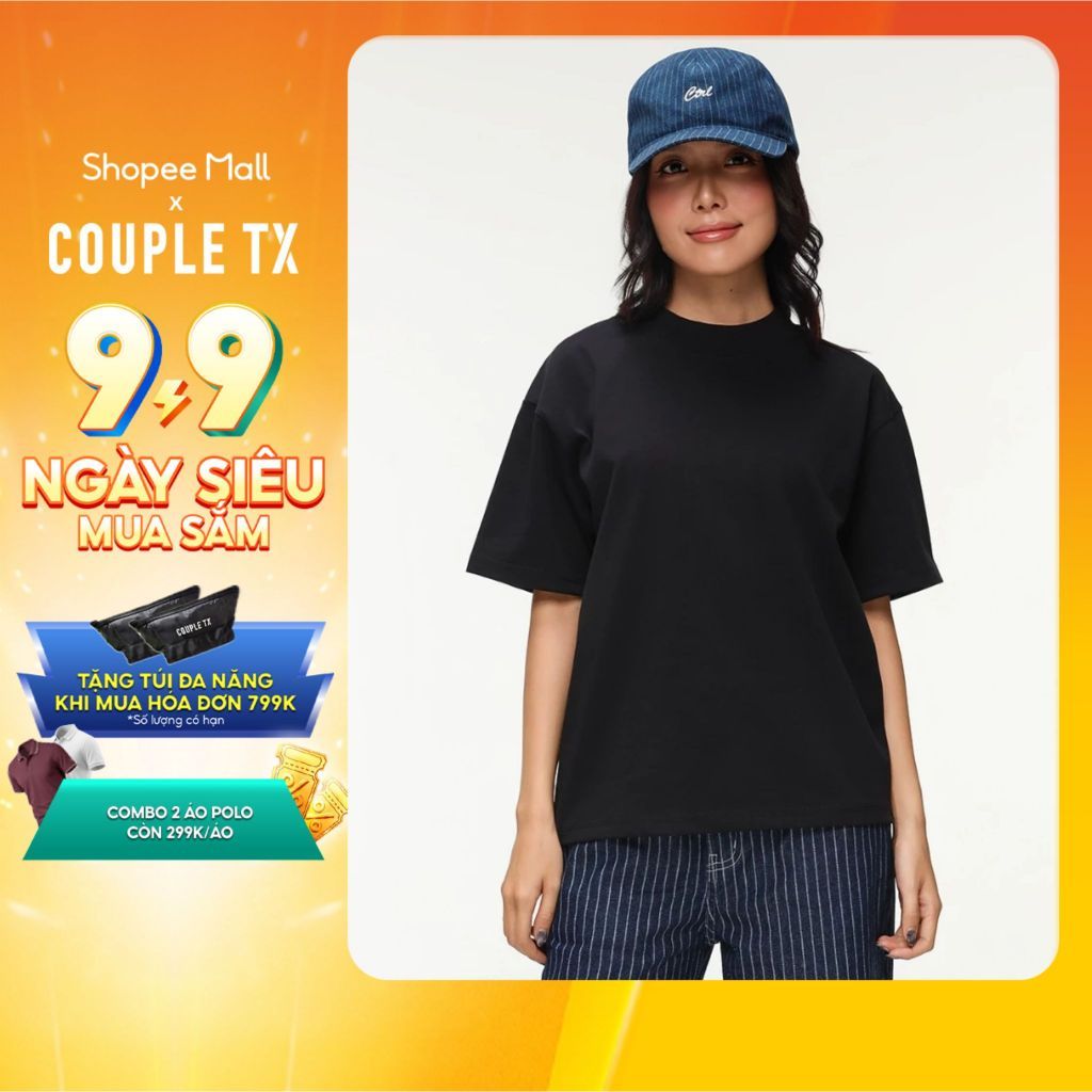 Áo thun nữ Couple TX Form Boxy WTS 2510
