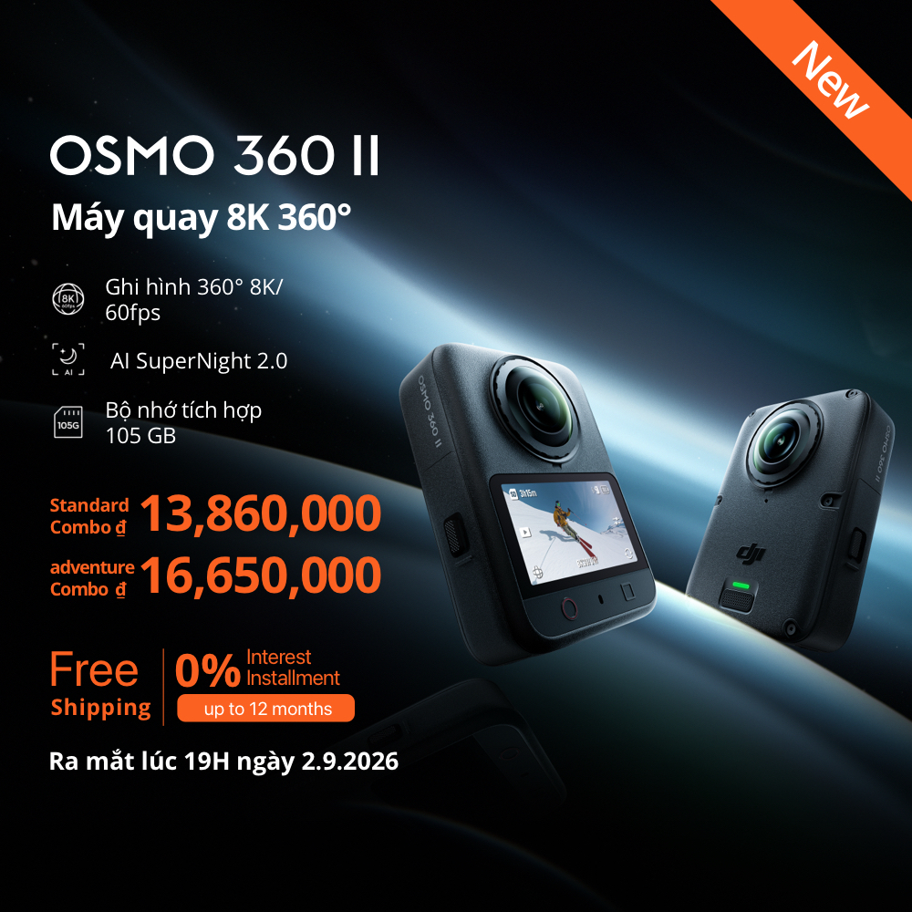 Camera DJI Osmo 360 II