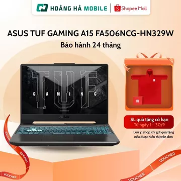 Laptop ASUS TUF GAMING A15 FA506NCG-HN329W (R7-8845HS/16G/512GB/RTX3050/Đen) - Chính hãng
