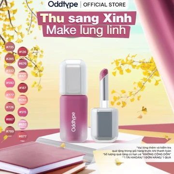 [LIVE] 3g Son Tint Bóng Oddtype Unseen Balloon Tint - Son Bóng Hiệu Ứng Căng Mọng Trong Suốt, Nhẹ Môi