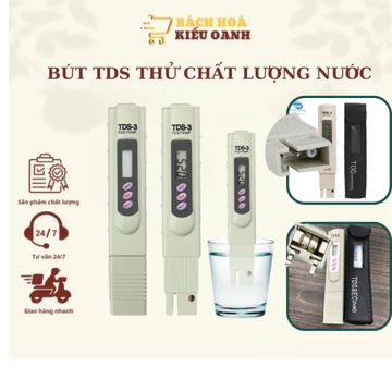 Bút đo TDS 3 đo nồng độ PPM trong nước - Bút Thử Nước Tds3