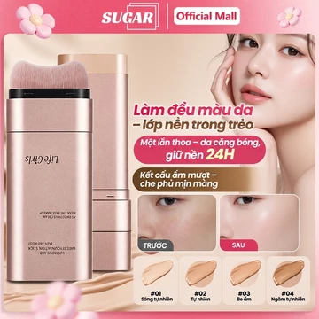 Kem nền dạng thỏi, Thỏi kem nền, Kem nền dưỡng ẩm, Thỏi trang điểm nền 2-trong-1, Che khuyết điểm lâu trôi 24H