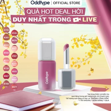 [InHouse] 3g Son Tint Bóng Oddtype Unseen Balloon Tint - Son Bóng Hiệu Ứng Căng Mọng Trong Suốt, Nhẹ Môi