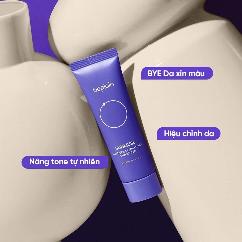Kem chống nắng Beplain SPF50+ PA++++ nâng tone tự nhiên 50ml | BigBuy360 - bigbuy360.vn