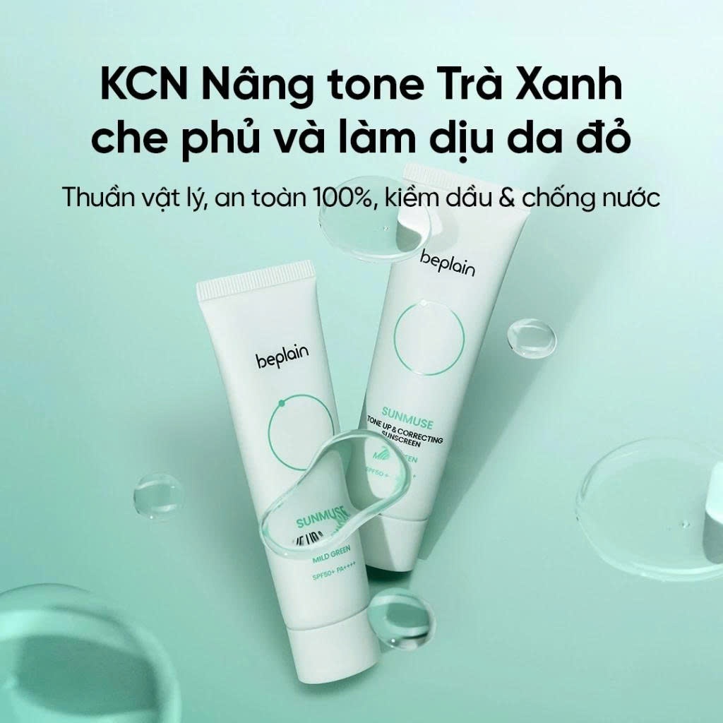 Kem chống nắng Beplain SPF50+ PA++++ nâng tone tự nhiên 50ml | BigBuy360 - bigbuy360.vn