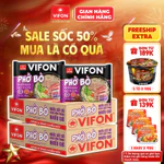 [COMBO SỐC] Combo 2 Thùng 48 Gói Phở Bò VIFON Có Gói Nước Cốt Bò - Cung Cấp Dinh Dưỡng, 75g/Gói Dai ngon đậm vị — ảnh 1