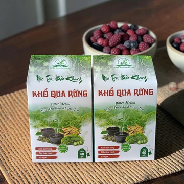 Combo 80 gói trà túi lọc khổ qua rừng Bảo Khang, trà mướp đắng, giảo cổ lam, lá ổi, trà thảo mộc