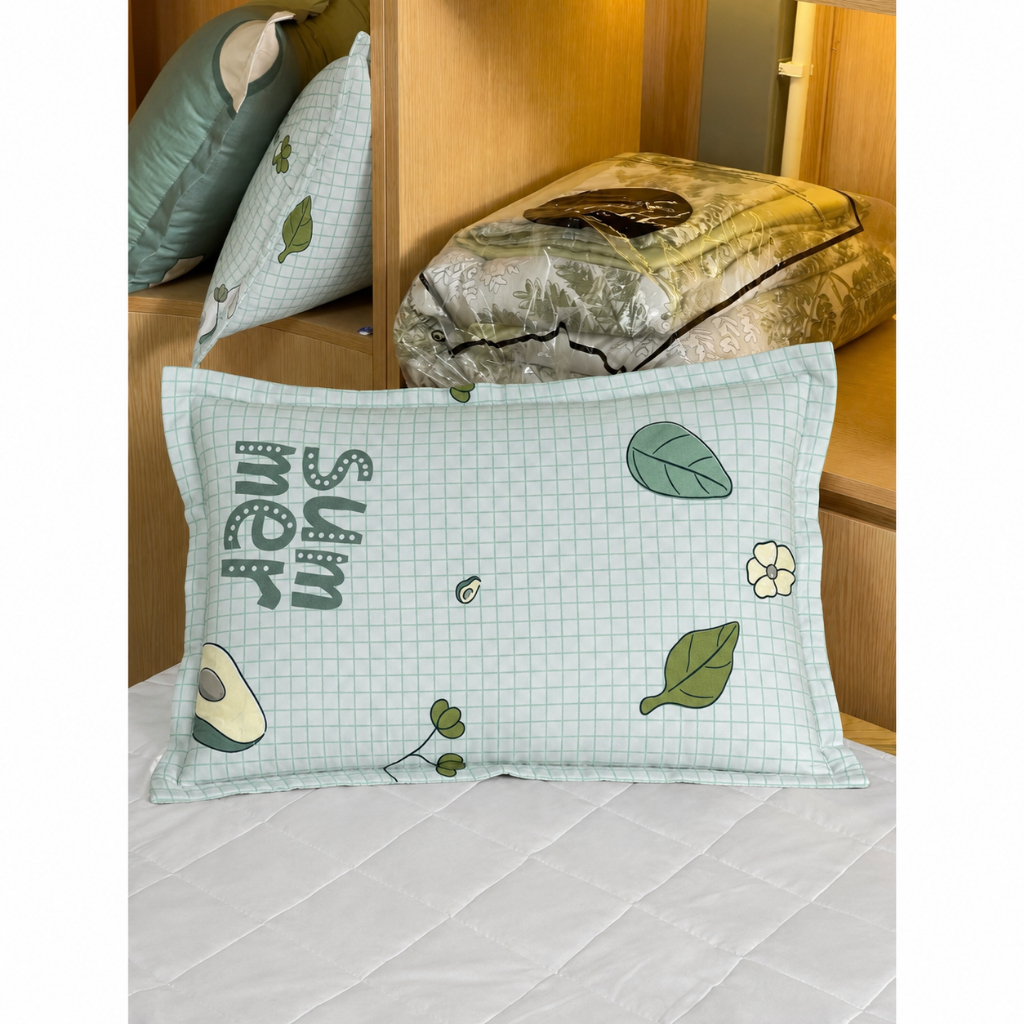 Vỏ gối đầu cotton poly hot trend kích thước 45x65cm