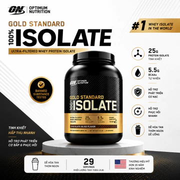 Bột Protein ON Gold Standard Whey Isolate 5.2 lbs (Whey Protein Isolate)