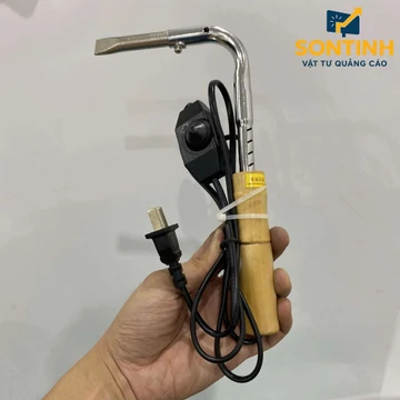 Mỏ Hàn Inox Đồng 100W 220V | Mỏ Hàn Chân Chữ, Hàn Thiếc Hàn Chì Có Núm Chỉnh Nhiệt Kèm Axit Hàn