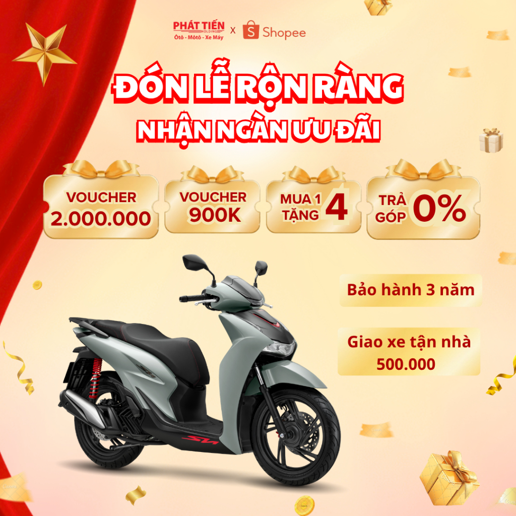 Xe máy Honda SH125i Thể Thao 2026 ABS