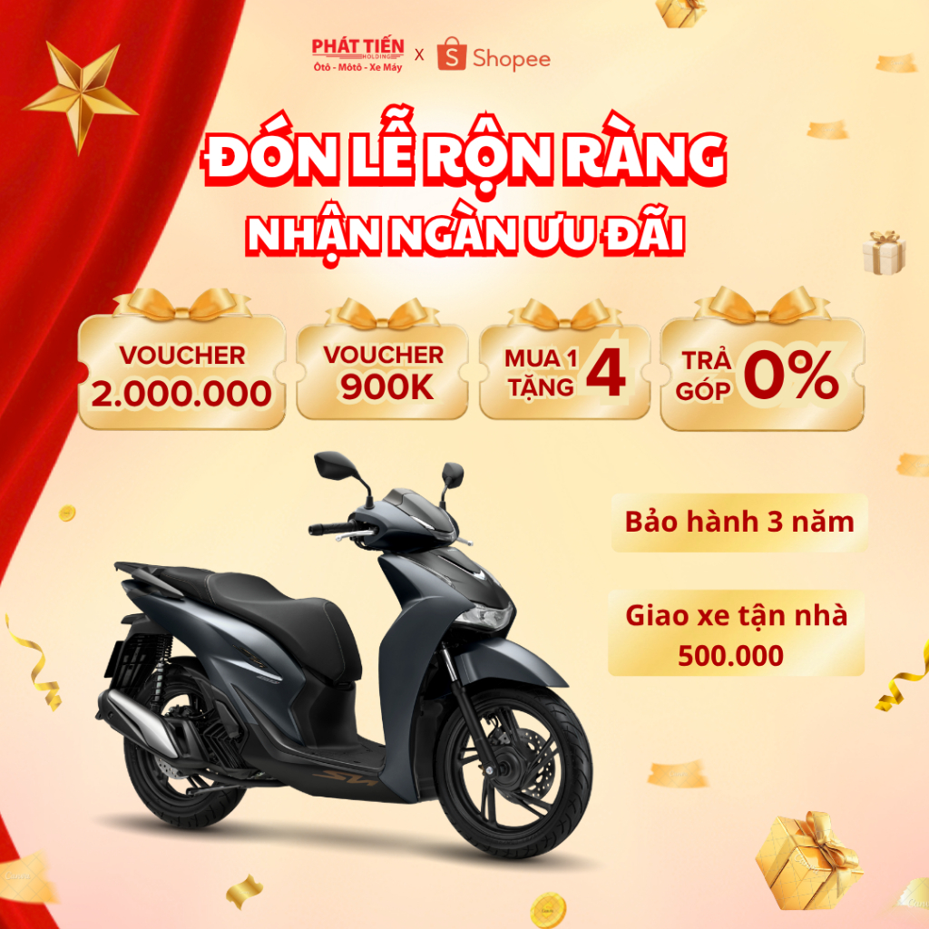 Xe máy Honda SH160i Đặc Biệt 2026 Phanh ABS