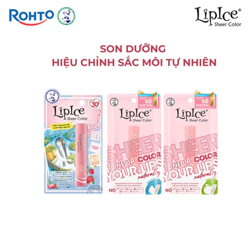 Son dưỡng môi hiệu chỉnh ửng hồng tự nhiên Lipice Sheer Color 2.4g
