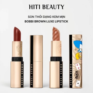 Son Thỏi Dạng Kem Mịn Bobbi Brown Luxe Lipstick Lên Màu Chuẩn