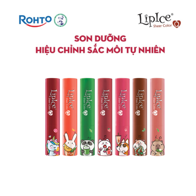 Son dưỡng có màu tự nhiên LipIce Sheer Color Q 2.4g