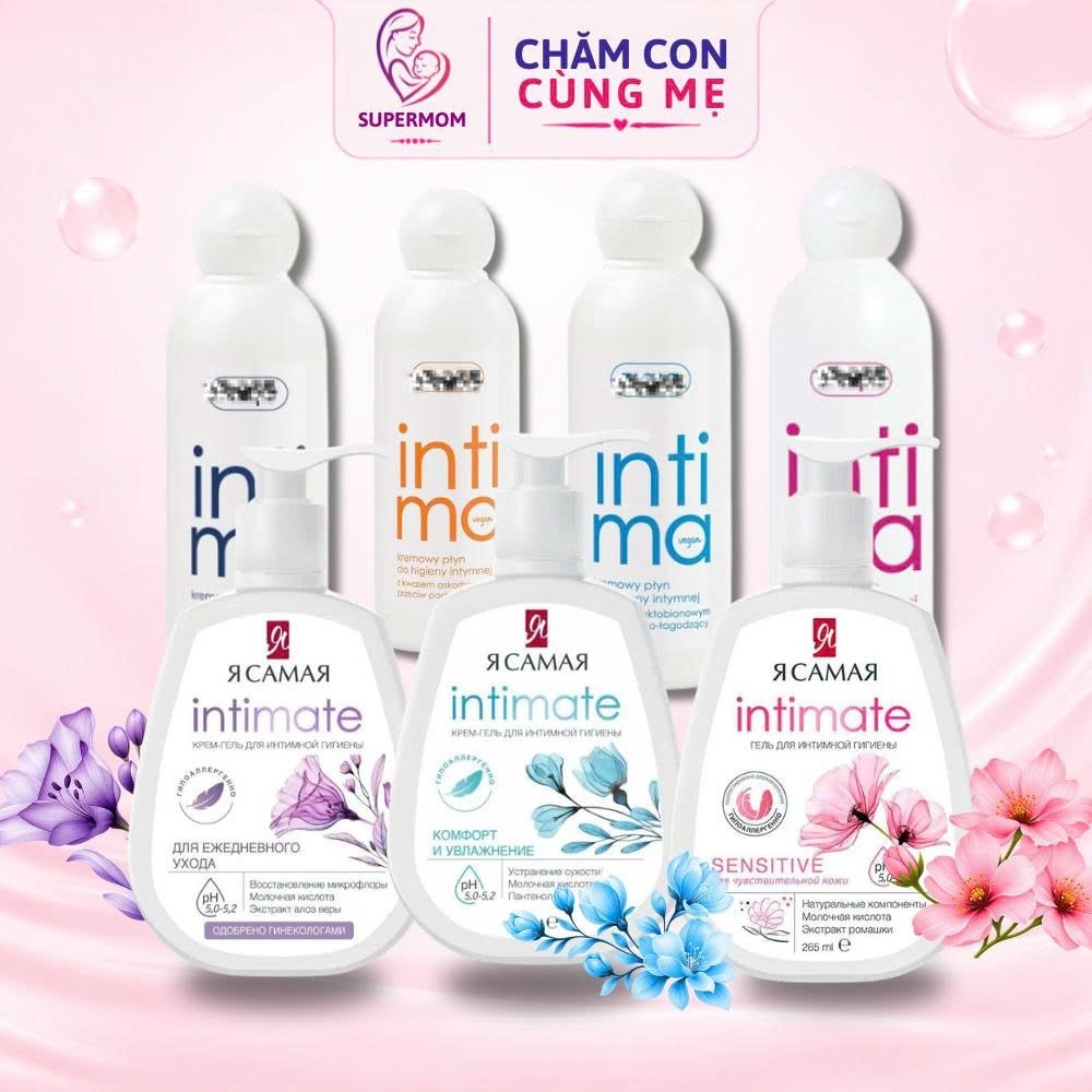 Dung dịch vệ sinh Intimate 265ml/ 200ml chính hãng