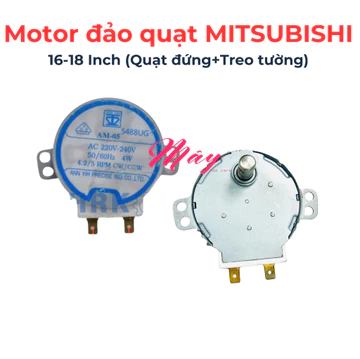 Motor đảo, tuốc năng quạt MITSUBISHI 16 inch dùng cho quạt đứng và quạt treo tường MITSUBISHI