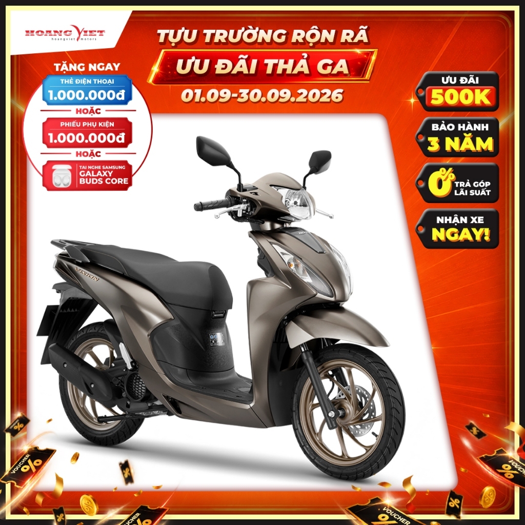 Xe Máy Honda Vision 2026 - Phiên Bản Đặc Biệt