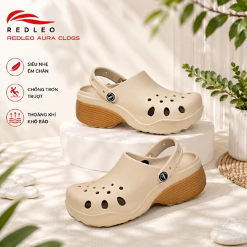Dép Sục Nữ REDLEO RL97-1 Đế Cao Dép Quai Hậu Thời Trang Dép Sục Nữ Đi Học Đi Chơi Êm Chân