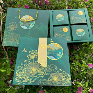 [ TẶNG HỘP CON ] Vỏ Hộp bánh trung thu ,hôp trung thu đựng 4 bánh nắp ...