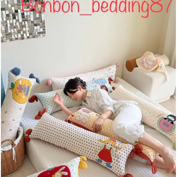 Gối ôm hoạ tiết hoạt hình xinh yêu, gối ôm đa năng vừa làm gối ôm, gối tựa