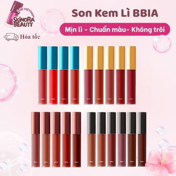 Son Kem Lì Bbia Last Velvet Lip Tint Lâu Trôi Son Kem Bbia Không Khô Môi Bám Lâu Đủ Màu - Skinora Beauty