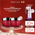 [LS] Combo Kem Dưỡng Ẩm OLAY REGENERIST Ban Ngày Căng Mướt, Sáng Khỏe & Phục Hồi Dấu Hiệu Lão Hóa 50GX2 — ảnh 1
