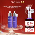 [LS] Combo 2: Serum OLAY RETINOL24 Giúp Mờ Nếp Nhăn 30MLX2 — ảnh 1